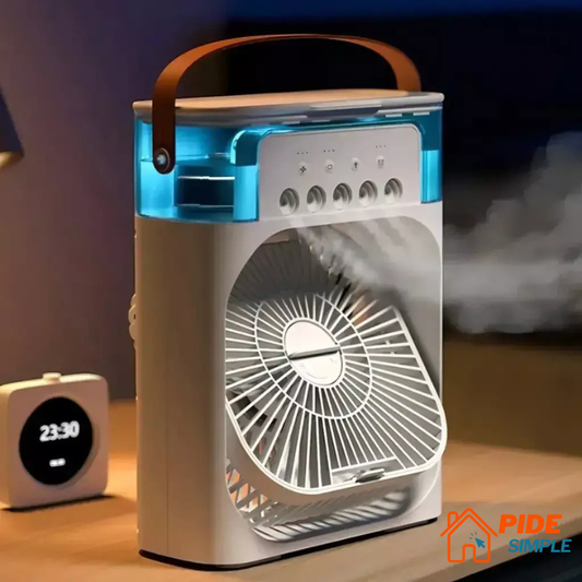 FreshGo™ | Mini Enfriador de Aire Portátil con Luz LED